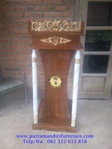 mimbar podium kedinasan