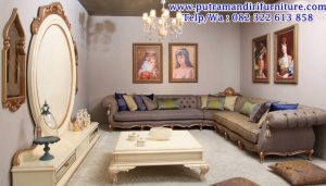 set kursi tamu sofa sudut