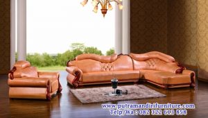 set kursi sofa sudut modern