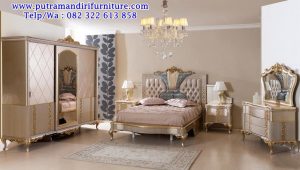 model set kamar tidur ukiran