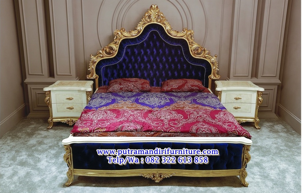 set tempat tidur ukiran rococo set tempat tidur ukiran rococo