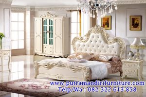 set tempat tidur ukiran baroque