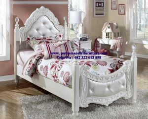 set kamar tidur anak ukiran mewah