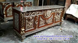 set bufet tv ukiran mewah jepara