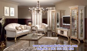 set bufet tv mewah model terbaru