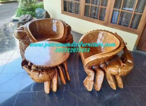 Model Kursi Kepiting Jepara