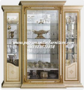 Almari Hias Kaca Klasik Federic