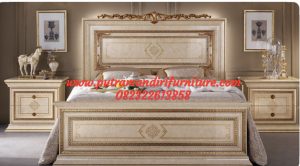 Set Tempat Tidur Ukir Classic Cicilia