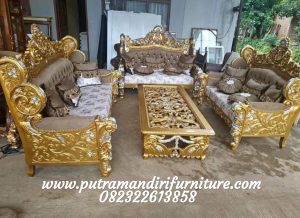 Set Kursi Tamu Ukir Majapahit