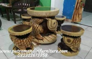 Set Kursi Tamu Ikan Arwana