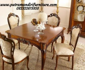 Set Kursi makan 4 Kursi