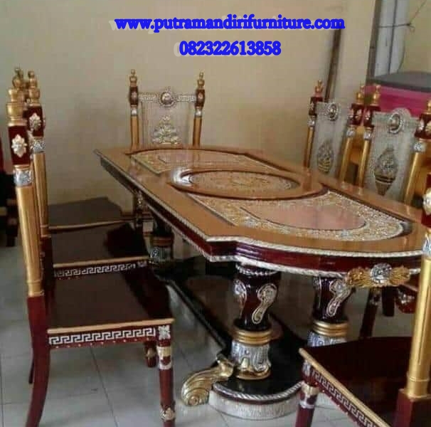 Set Kursi Makan Kencana Klasik Set Kursi Makan Kencana Klasik