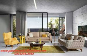 Set Kursi Tamu Modern Olivia