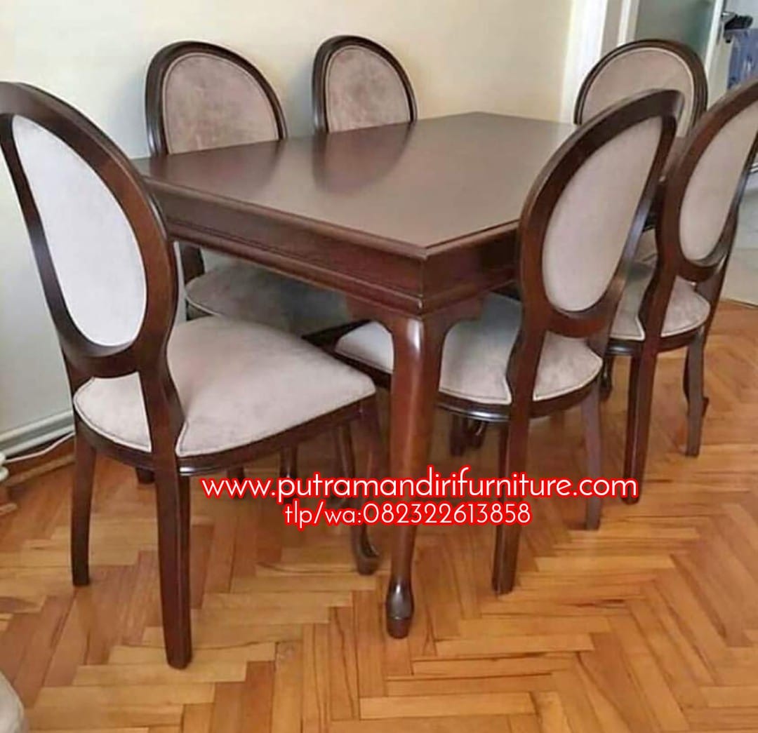 gambar Kursi Makan Oval Klasik gambar Kursi Makan Oval Klasik