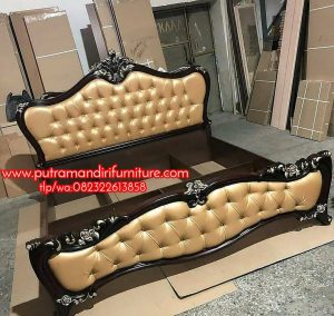 Tmpat Tidur Ukir Modern Black