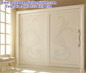 lemari 2 pintu jumbo super mewah