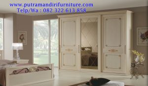 lemari pakaian 3 pintu minimalis modern