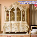 lemari bufet hias ukiran luxury mewah