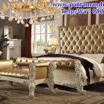 tempat tidur ukiran victorian klasik