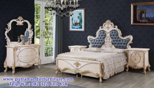 tempat tidur ukir mewah jepara