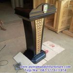 mimbar podium resmi