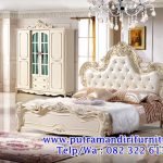 set tempat tidur ukiran baroque