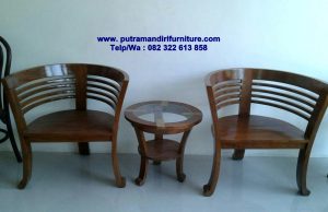 set kursi tamu teras minimalis modern