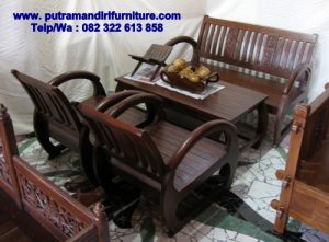 set kursi tamu minimalis jati jepara
