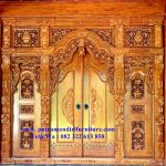 pintu utama model gebyok