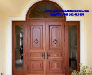 kusen pintu rumah utama jepara
