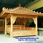 model gazebo rumah