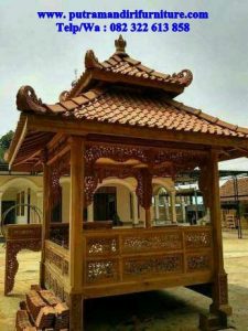 gazebo ukiran mewah jepara