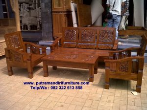 set kursi tamu minimalis jepara