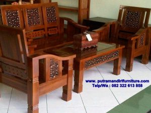 model set kursi tamu minimalis jepara