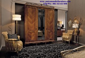 lemari pakaian mewah klasik jepara