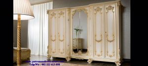 lemari pakaian mewah modern jepara
