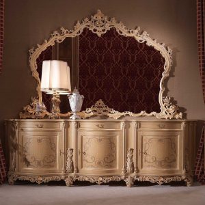 set meja rias ukiran mewah jepara