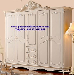 model lemari ukiran mewah jepara