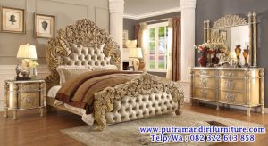 set kamar tidur ukiran baroque