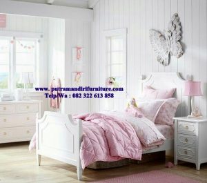 set tempat tidur anak minimalis mewah