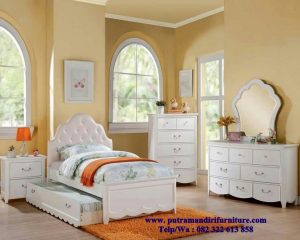 set kamar tidur anak minimalis mewah