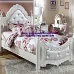 set kamar tidur anak ukiran mewah