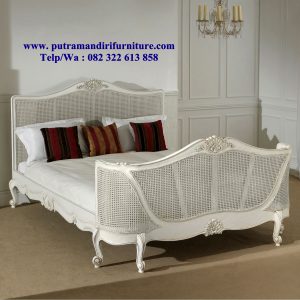 Set Tempat Tidur Rotan Jepara