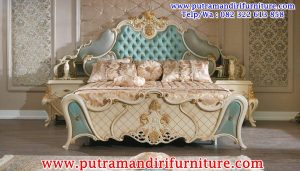 set kamar tidur ukiran rococo