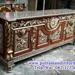 set bufet tv ukiran mewah jepara