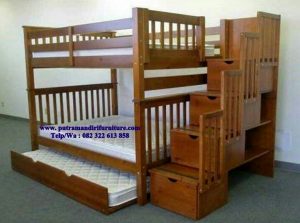 set tempat tidur tingkat minimalis