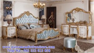 set kamar tempat tidur ukir jepara