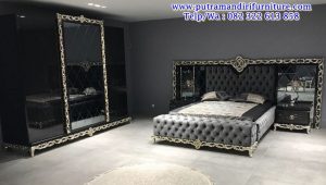 set kamar tidur ukiran mewah