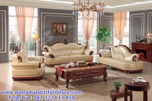 kursi sofa tamu mewah jepara