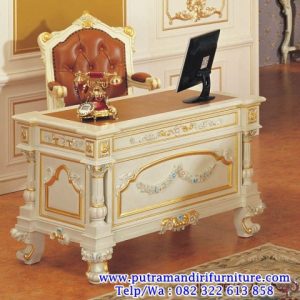 Set Meja Kantor French Classic Jepara